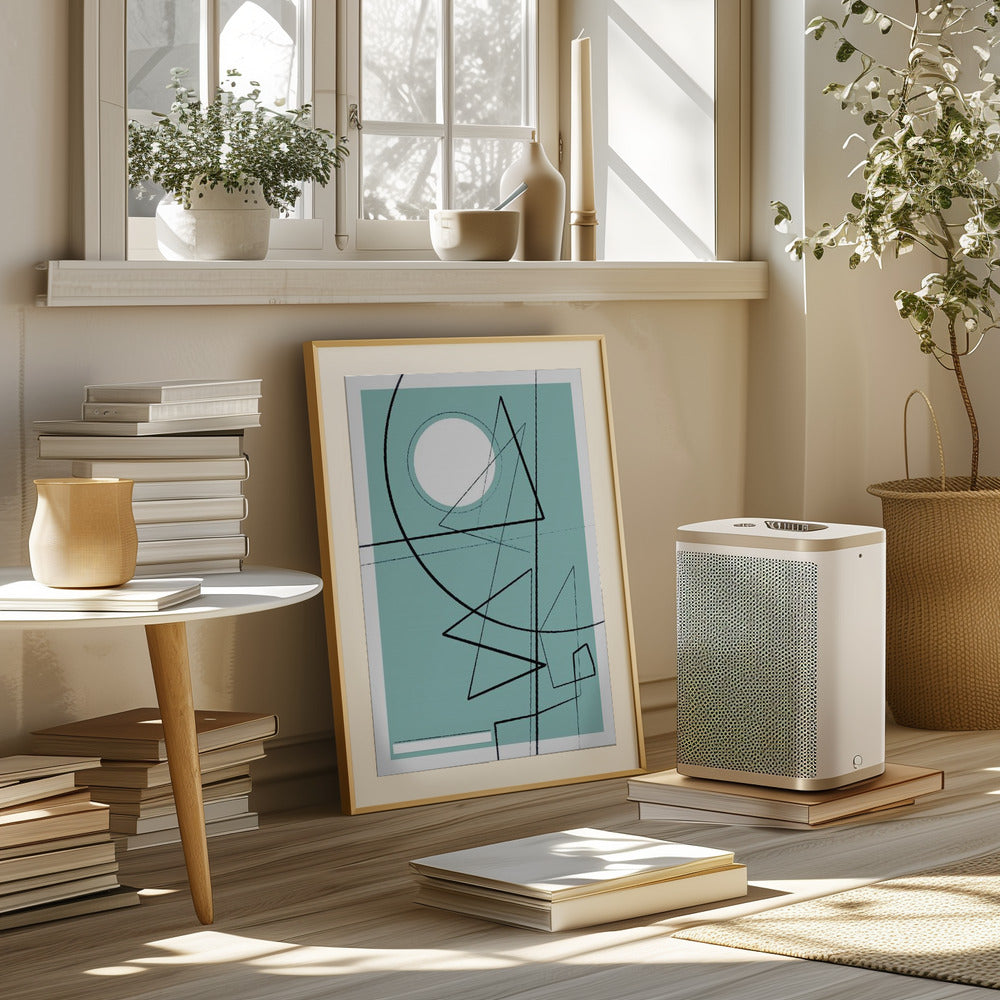 Angular Lines No 20 Poster
